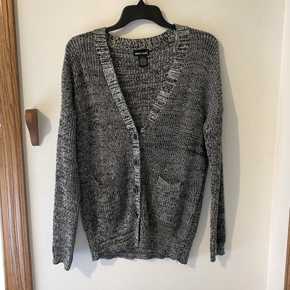 Boyfriend knit cardigan